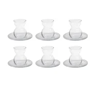 استکان نعلبکی پاشاباغچه Etkin مدل 96575