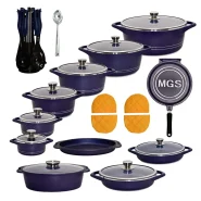 سرویس قابلمه 33 پارچه طرح ایتالیا B ام جی اس