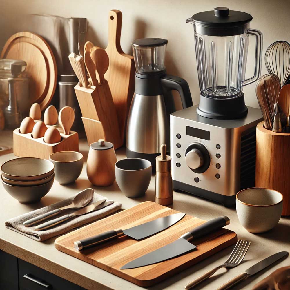 مهمترین لوازم آشپزخانه برای یک آشپزخانه حرفه ای