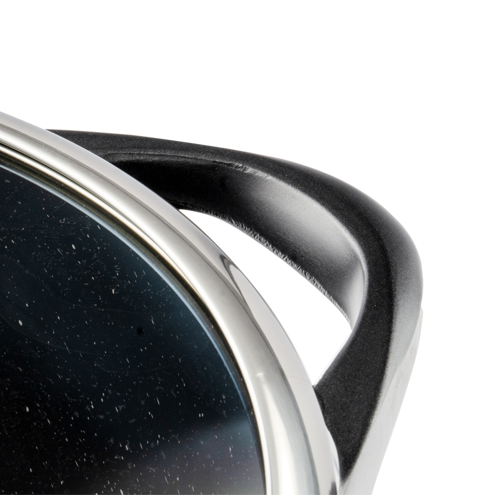 تابه 32 گرانیت طرح ایتالیا B مشکی دو دسته MGS 2دسته